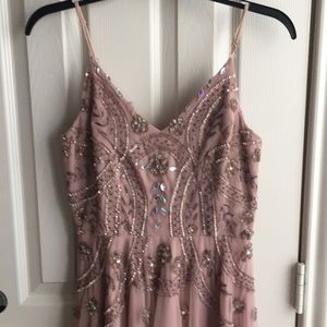 ASOS Pink embellished dress